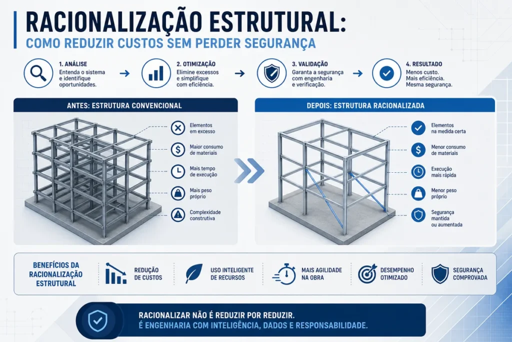 Racionalização Estrutural: Reduza Custos com Segurança