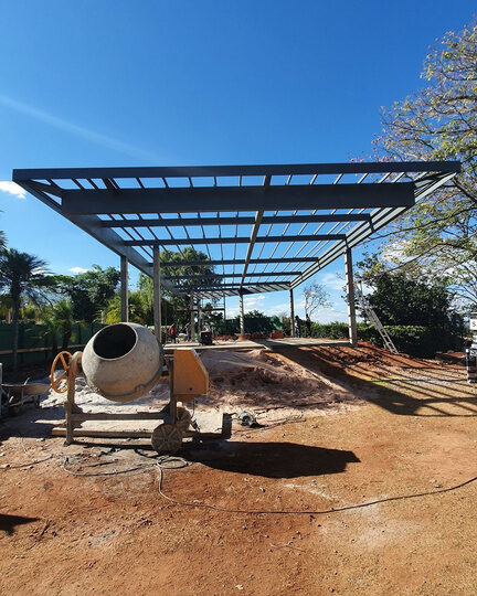 Projeto estrutural da Residência GR em Chácaras Alto da Nova Campinas/SP — MAP Engenharia Estrutural